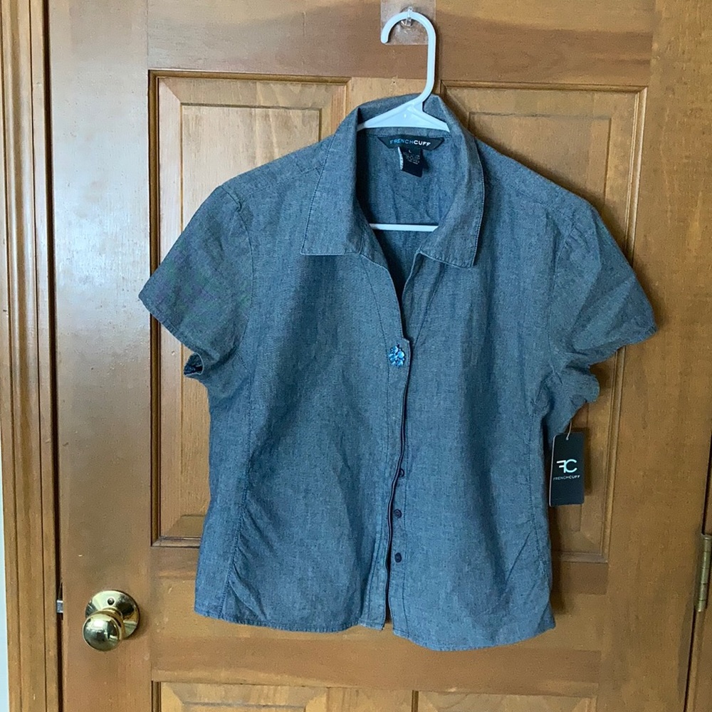 Ladies Short Sleeve Blouse